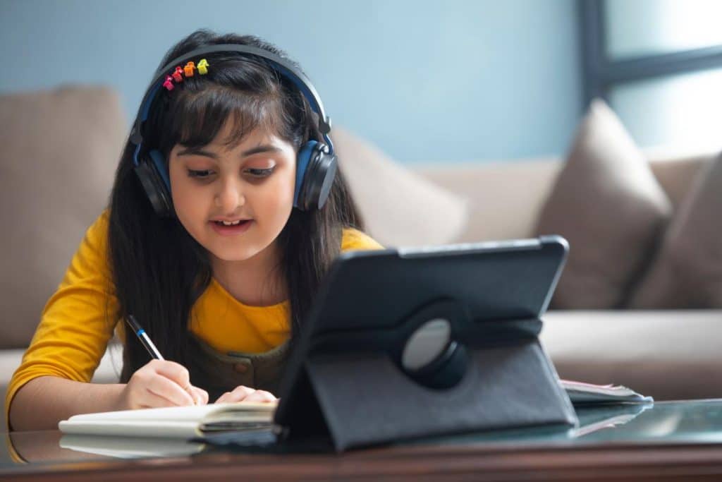 Online learning is helping India in closing the education gaps in the Indian education system.