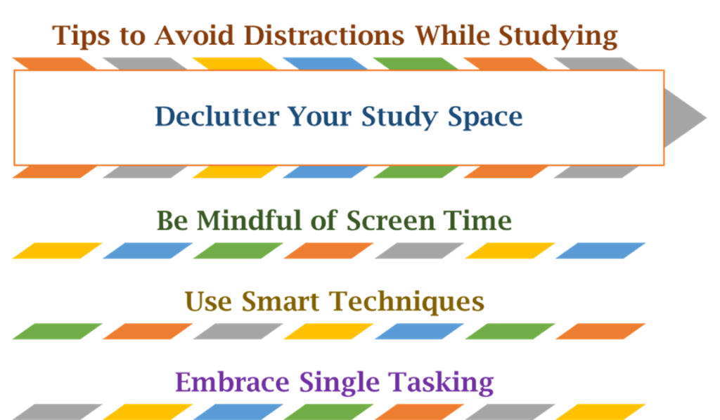 Tips on How to avoid distractions during studying