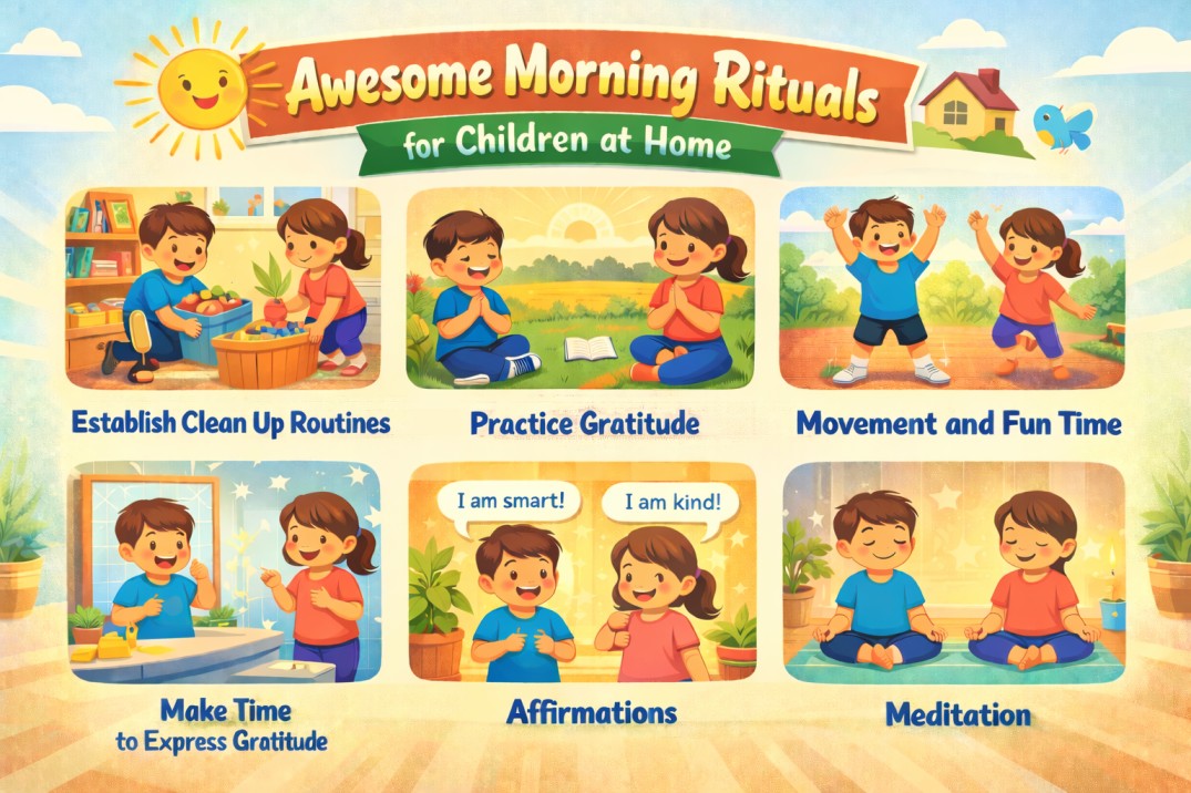 Awesome Morning Rituals for Children at Home