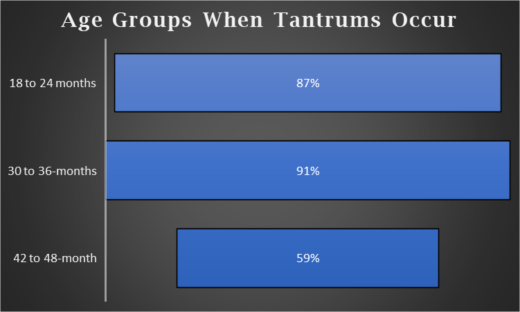age groups when tantrums occurs | Childs meltdown