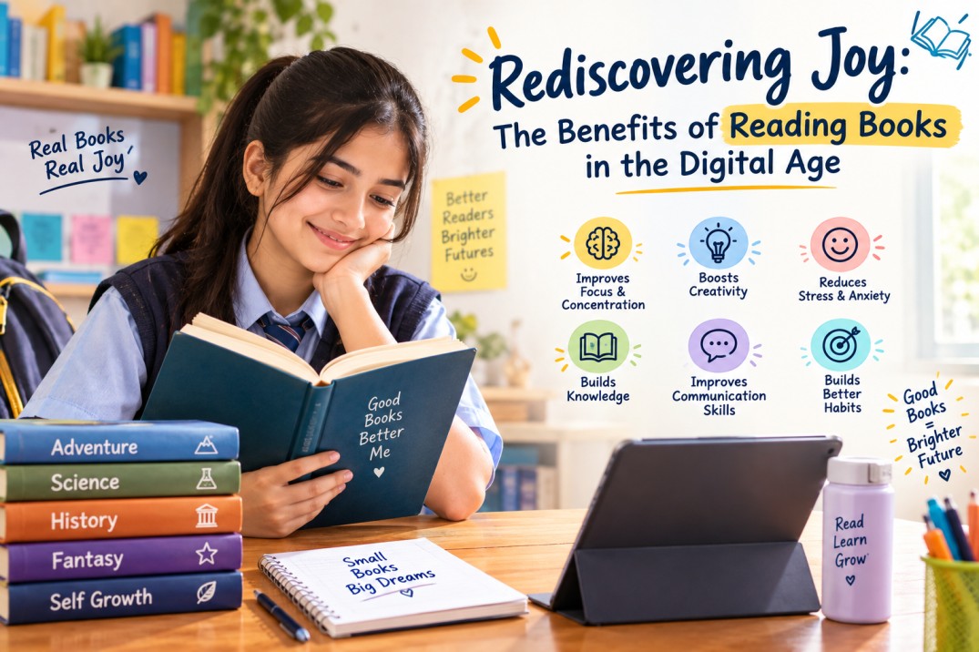 Rediscovering Joy The Benefits of Reading Books in the Digital Age